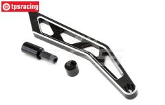 LOS351005 Chassis strebe hinten Schwarz, LOSI MTXL, 1 st.