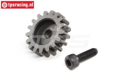 LOS352006 LOSI Stahl Zahnrad 17Z-M1,5, 1 st.