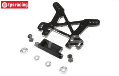 LOS354004 Alu-Stosdämpfer Brucke vorne, DBXL-MTXL, 1 st.