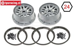 LOS45022 Felgen grau Ø120-B70 mm, Set