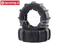 LOS45034 Scoops Paddle Reifen Ø120-B70 mm, 2 st.