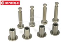 LOSB2074 King Pins/Buchsen LOSI-BWS-TLR, Set