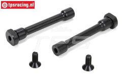 LOSB2551 Servo-saver achse LOSI 5T-BWS, set