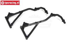 LOSB2577 Überrollbügelteil vorne LOSI 5T-BWS, Set