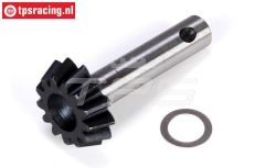 LOSB3208 Zahnradachse 13Z LOSI 5T-BWS-TLR, 1 st.