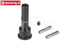 LOSB3224 Radachse LOSI 5T-BWS-TLR, 1 st.