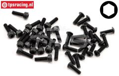 LOSB6450 Schrauben-Sorti M3, 20 st.