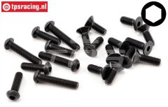 LOSB6490 Innensechskant-Sorti M6, 20 st.