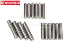 LOSB6560 Mitnehmerbolzen LOSI 5T-BWS-TLR, 16 st.