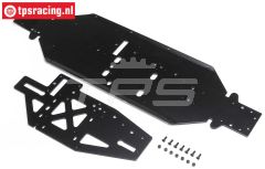 LOS251113 LOSI DBXL 2.0 Chassis mit Strebe, Set
