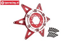 MX0606R-R PROMOTO Alu-Felge Stern Hint. Rot, 1 st.