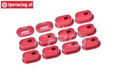 MX010-R PROMOTO Alu-Kettenspanner Rot, Set