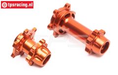 LOS362003 PROMOTO Alu-Radachse Orange, Set