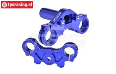 MX028-B PROMOTO Alu Lenkerplatten Blau, Set