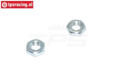 M2009/33 Mecatech Alu-Kolbenstangenfußmutter, 2 st.