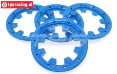 MM1800/B MADMAX Beadlock Blau Ø120 mm, 4 St.