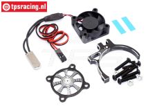 T422615N Motorkühler mit halter Schwarz, Set