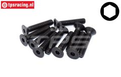 NRPC043 N-R-P Powergrip Zentralbolzen kurz, 10 st.