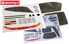 FG5164 Dekorbogen Porsche 911-GT2, Set
