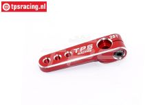 TPS0800/04 Alu-Servohebel 25Z- L40 mm Rot, 1 st.