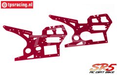 SK700002/13 SkyRC SR5 Seitenrahmen Rot, Set