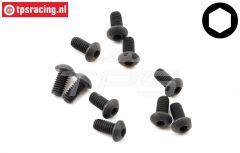 TLR255001 Linsenkopf schraube M2,5-L6 mm, 10 st.