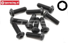 TLR255018 Linsenkopf schraube M5-L16 mm, 10 st.
