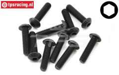 TLR255019 Linsenkopf schraube M5-L 20 mm, 10 st.