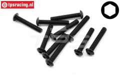 TLR255020 Linsenkopf schraube M5-L20 mm, 10 st.