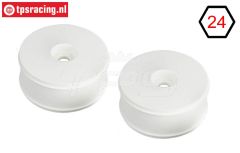 TLR45001 TLR Scheibenfelgen Weiß Ø140-B65 mm, 2 st.