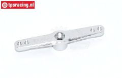 TPS0023 Alu-Servohebel 25Z- L55 mm Silber, 1 st.
