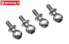 TPS86407 Stahl Gelenkkügel M3-Ø6,8 mm HPI-Rovan, 4 st
