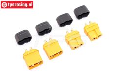 TPS087/60 AMASS XT60 Gold stecker Ø4,0 mm, 4 st.