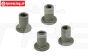 BWS55002 Achsschenkel buchse vorne BWS-LOSI, 4 st