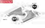 FG1074/05 Alu-Querlenker hinten oben kurz, set
