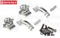 FG4406 Alu-Achsschenkel 3 mm deachsiert 2WD, Set