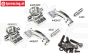 FG4406 Alu-Achsschenkel 3 mm deachsiert 2WD, Set