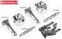 FG6103/05 Alu-Achsschenkel 2WD 1/6 Set