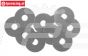 FG6743 Stahl Passcheibe Ø5-Ø17-H0,1 mm, 10 St.