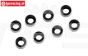 FG7099 Kunststoff Distanzscheibe Ø6-Ø11-H6 mm, 8 st.