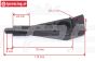 FG8013 Karosseriehalter, L115 mm, 2 st.