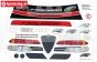 FG8079/01 Dekorbogen Alfa Romeo 156WTCC, Set