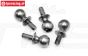 HPI86407 Stahl Gelenkkügel, M3-Ø6,8 mm, 4 st
