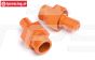 HPI87493 Radachse vorne Orange, 2 st