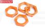 HPI87494 Radmutter Orange Ø24 mm, 4 st.