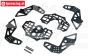 LOS241034 Chassis Seite Platten LMT Truck, Set
