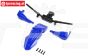 LOS-2306 Promoto Schutzblech, Lenker, Schutz Blau, Set