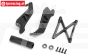 LOS241052 Wheelie Bar Schwarz LMT Truck, Set