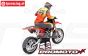 LOS06000T1 Promoto-MX Motorrad Rot FXR ARTR