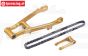MX3057-GD PROMOTO Alu-Hinterr. Gabel XL Gold, Set